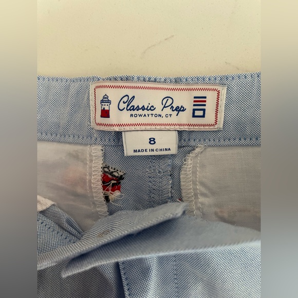 Classic Prep Shorts with Fire Truck Embroidery - Picture 3 of 6